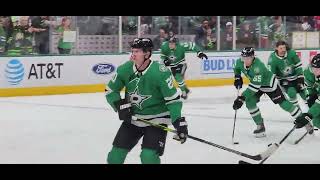 Roope Hintz full warmup Dallas Stars vs Buffalo Sabres Tuesday April 8 2024 [upl. by Nyletak]