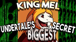 Who is KING MEL Undertales Biggest Secret  Undertale Theory  UNDERLAB [upl. by Esyli249]