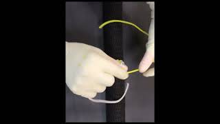 O2X1O1151413【Two handed surgical knot】 [upl. by Jud]