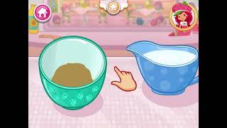 Strawberry Shortcake bake shop second order of chocolicious cake gameplay [upl. by Marline]