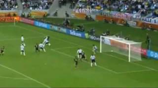 WM2010 Deutschland vs Argentinien 40 3710 Highlights alle Tore Müller Klose Friedrich [upl. by Nollaf]