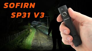 Sofirn SP31 V3  Buck Driver  2000 Lumens  USB C  Dual Switches  Tactical Flashlight [upl. by Ahseuqram51]