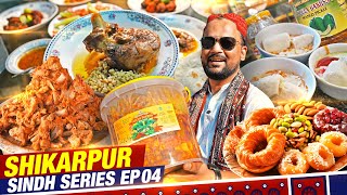 Shikarpur Tour  Achar Falooda Sindhi Beh Lotus Root  Rohri Rangeen Food Sindh Series EP 04 [upl. by Marlie]