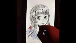 Sketching on galaxy note 10 1 GTN8010 [upl. by Isewk]