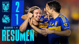 📹 Resumen  Tigres 2  1 Puebla  Jornada 1  Leagues Cup 2024 [upl. by Akinehc114]