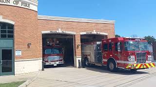 Edison Div Of Fire Engine 4 Returning to Quarters [upl. by Enyamrahc568]