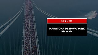 TUDO SOBRE A MARATONA DE NOVA YORK  PERCURSO KM A KM [upl. by Leidba]