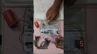 Seven Segment display testing counting santosh [upl. by Tnomel]