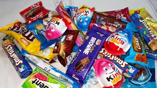 2 Minutes satisfying asmr unpacking video  Some Lots of Candies  oddly satisfying kinderjoy 42 [upl. by Sweeney]