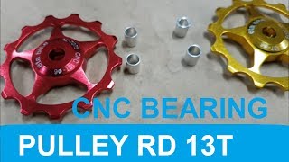 Pulley Rd Bearing 13T Alloy 7005 for Rd Shimano or Sram 597 ⭐⭐⭐⭐⭐ [upl. by Sandro868]