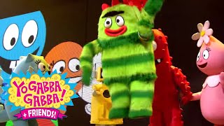 Yo Gabba Gabba Family Fun  Just Dance Kids  Theres a Party in my City [upl. by Adnilreb935]