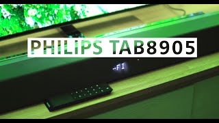 UNBOXING PHILIPS TAB8905 WITH 55OLED854 TEST 2021 PL [upl. by Ozkum]