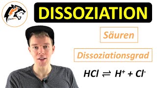 DISSOZIATION Säuren amp Salze  Chemie Tutorial [upl. by Treborsemaj839]