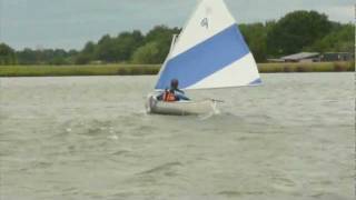 Sailing Canoe Force 5 Wind  Grumman Canoe [upl. by Turrell318]