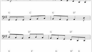 Streets Of Laredo  Cello sheet music notes [upl. by Meridith]