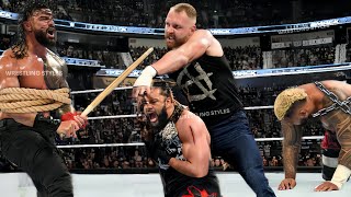 WWE 6 October 2024 Dean Ambrose return to reunite with Roman Reigns amp attack Jacob fatu Highlights [upl. by Wehner11]