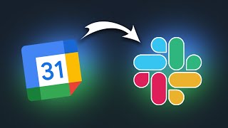 How To Sync Google Calendar With Slack 2024 [upl. by Gilbye]