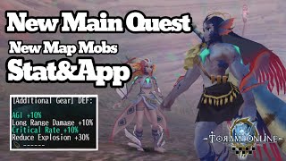 Toram Online New Main Quest Mobs AppampStat [upl. by Hallerson56]