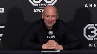 Dana White PostFight Press Conference  UFC 296 [upl. by Aluap257]