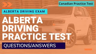 Alberta Driving Practice Test 2022  Alberta Class 7 Practice Test 2022 [upl. by Stovall]