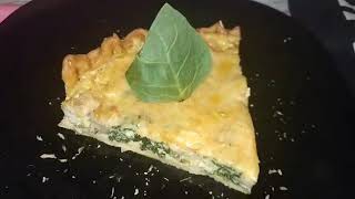 Quiche de pollo y espinacas [upl. by Codie]