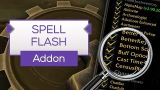 SpellFlash  Rotation durch Blickbuttons  Addon Tipp WoW [upl. by Schofield362]