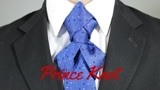 How To Tie a Tie Prince Knot [upl. by Brecher122]