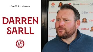 Woking 11 Southend United  Darren Sarll Interview [upl. by Oretna]