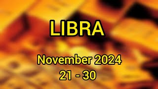 LIBRA November 2024  21  30   this is your Soulmate 💕 together you will overcome challenges [upl. by Ilario]