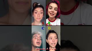 You Choose ABC or D ytshorts duet kikakim abcd funny abcddance comedy memes makeup [upl. by Audra]