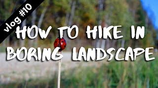 HOW TO HIKE IN BORING LANDSCAPE  Hiking Through Estonia vlog 10 [upl. by Doretta]