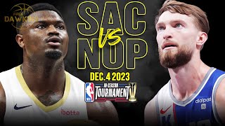 New Orleans Pelicans vs Sacramento Kings Full Game Highlights  December 4 2023  FreeDawkins [upl. by Cob]