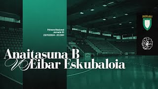 1ª NAC MASC  LIGA  J10  Anaitasuna vs MEK Eibar Eskubaloia 20242025 [upl. by Yrhcaz]