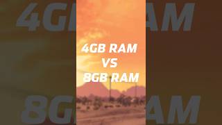 4GB VS 8GB RAM  GTA V Shocking Results 😱 4gbvs8gbram shortsfeed shorts [upl. by Ahseen526]