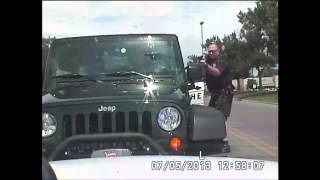 Dashboard video of officerinvolved shooting [upl. by Wolf196]