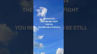 EXODUS 1414 DAILY BIBLE VERSE [upl. by Hugon933]