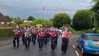 Eden Accordion Band  Maghera Sons Of William Parade 2023 [upl. by Danila133]