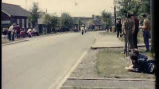 Whit Monday 6th June 1960  Solo amp Sidecar Motorcycle Road Racing at Blandford Camp Dorset [upl. by Ecallaw34]