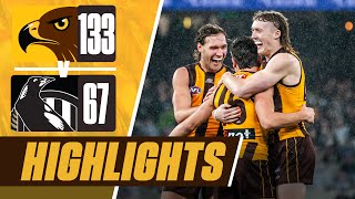 Hawthorn v Collingwood  Match Highlights  Round 19 2024 [upl. by Zinnes]