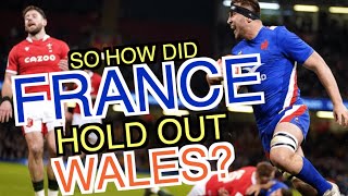 So how did France hold out Wales  Six Nations 2022 [upl. by Rufus]