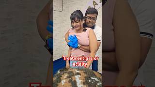 Gas or acidity ka treatment chiropractor chiropractor shorts [upl. by Anirtruc]