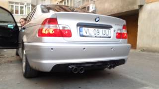 E46 320D exhaust [upl. by Nallij]