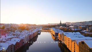 Trondheim Norway Cinematic Video [upl. by Hpesoy]