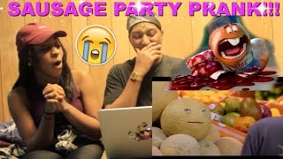 Couple Reacts  quotSAUSAGE PARTYquot Grocery Store Prank Reaction [upl. by Lisab787]