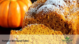 Pumpkin Mini Bundt Cakes by Haile Thomas [upl. by Alitha399]