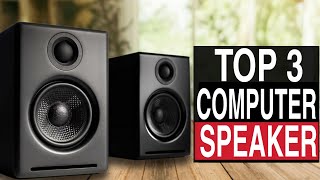 TOP 3BEST COMPUTER SPEAKERS in 2024 [upl. by Hgielar858]