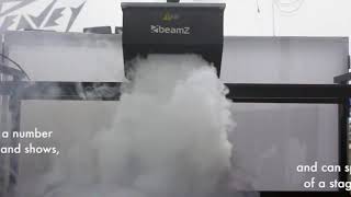 BeamZ ICE1200 Low Fog Machine [upl. by Nnyl]