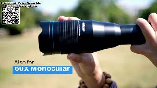 APEXEL HD 60X Telescope Lens Phone Camera Lens Super Telephoto Zoom Review Unboxing Aliexpress [upl. by Noir135]