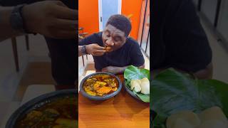 I Ate The Best Banku with Seafood Okro and Tilapia Stew at Aladdin Restaurant Spintex Road  Accra [upl. by Eellac]