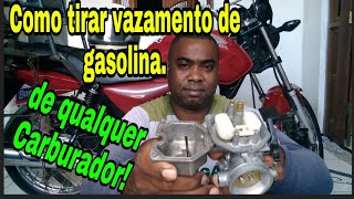 Carburador Vazando Gasolina Pelo Suspiro Saiba o Porque e Como Resolver [upl. by Grega]